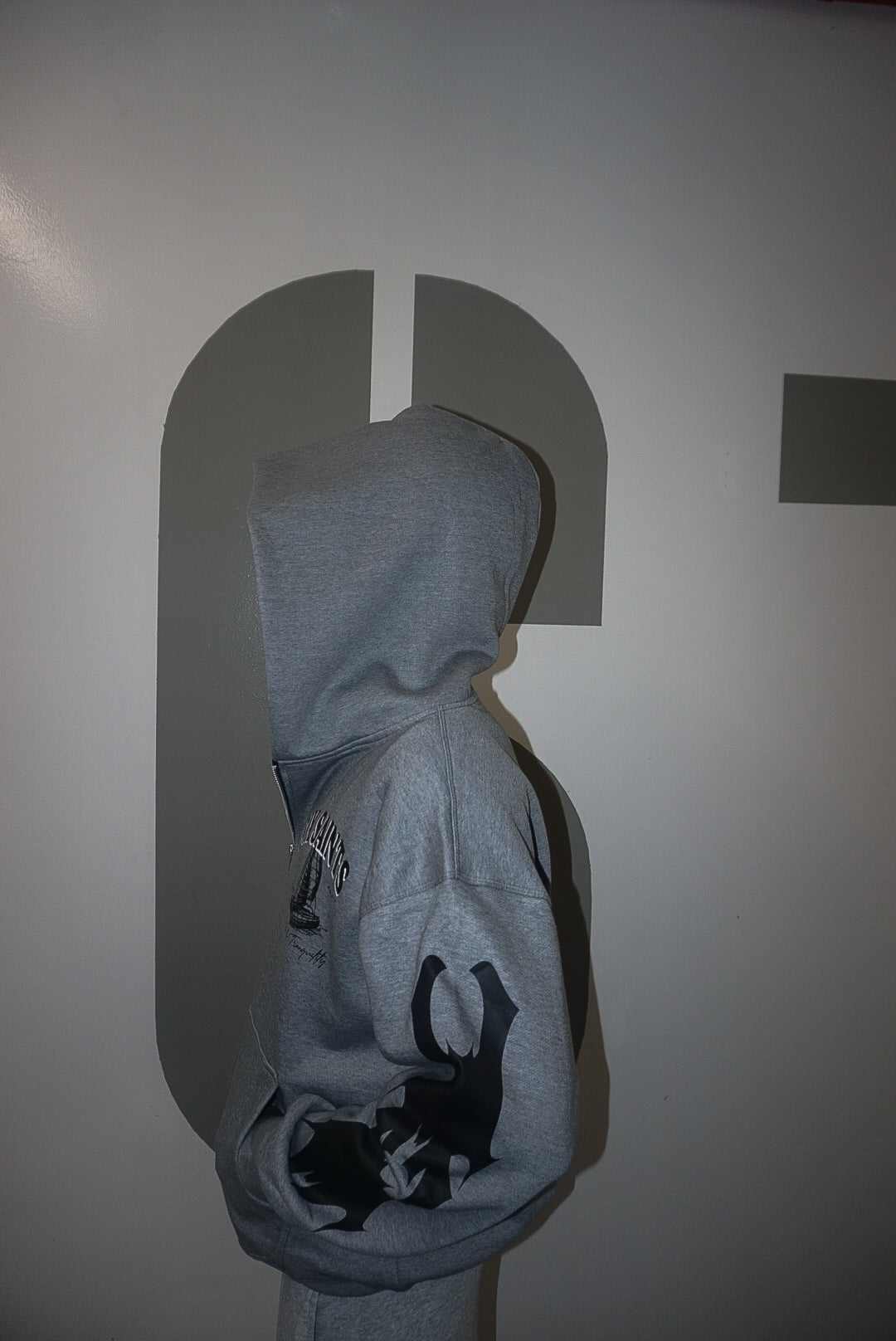 'LOST AT SEA' ZIP UP HOODIE