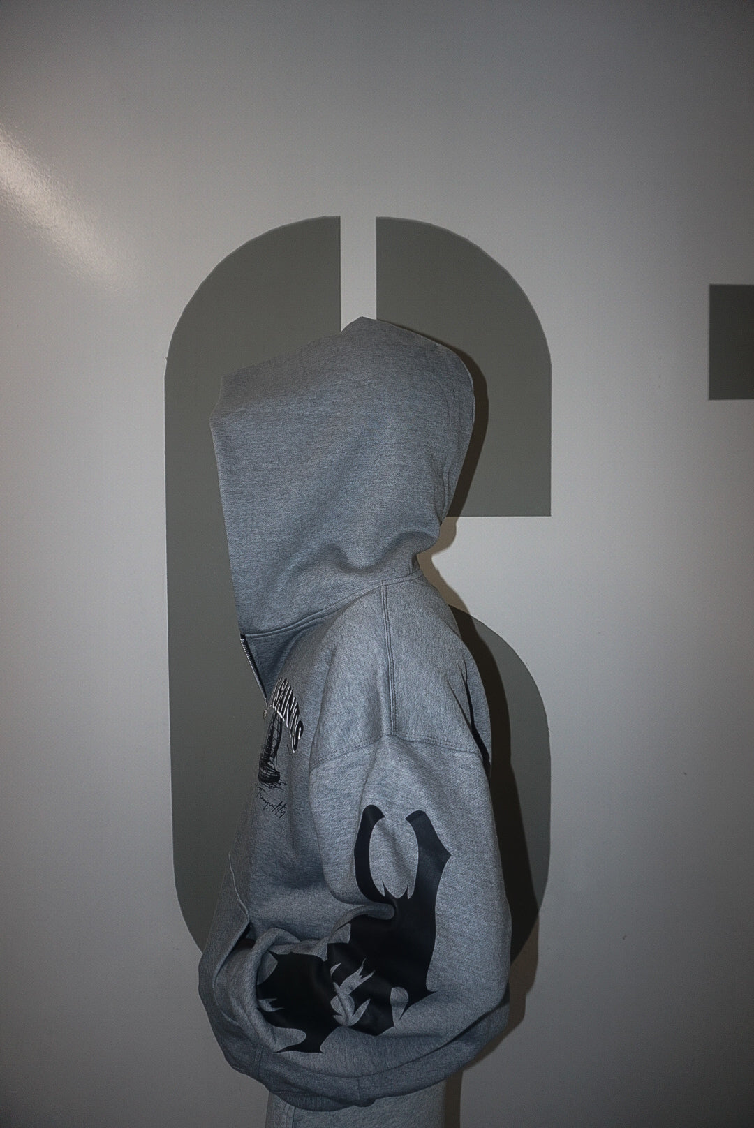 'LOST AT SEA' ZIP UP HOODIE