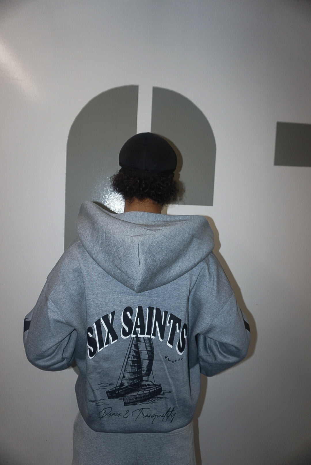 'LOST AT SEA' ZIP UP HOODIE