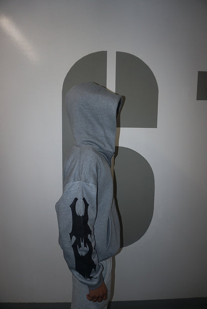 'LOST AT SEA' ZIP UP HOODIE